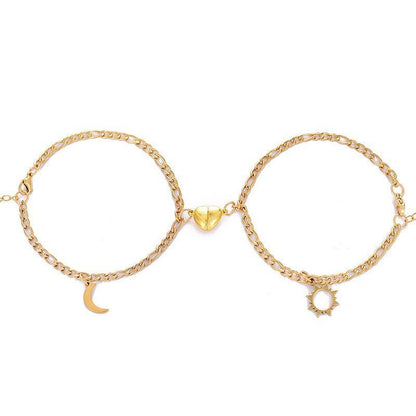 Like Sun And Moon Couples Bracelet