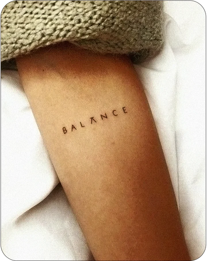 Balance Tattoo