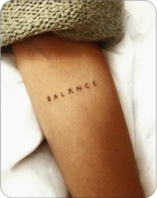 Balance Tattoo