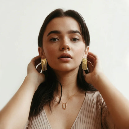 Luxe Fringe Drops