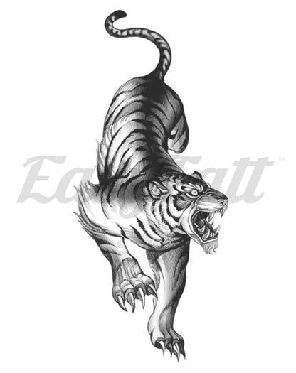 Ferocious - Temporary Tattoo