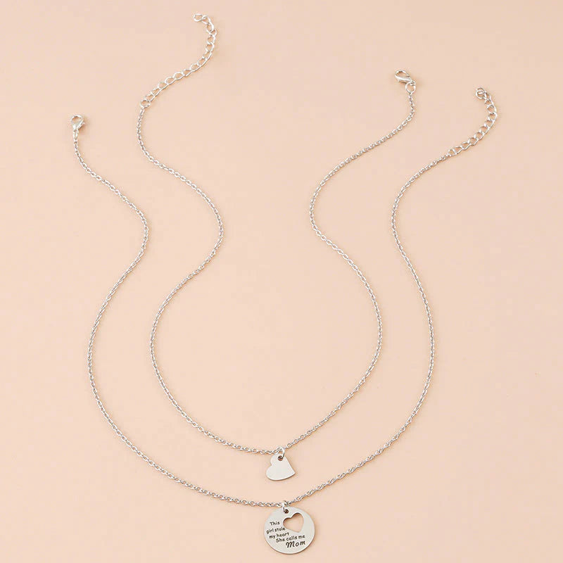 Love you MOM Unity Necklace (2 Necklaces)