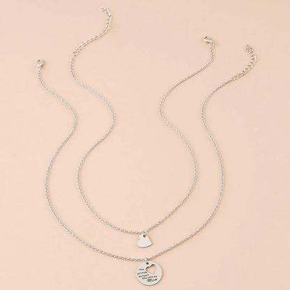 Love you MOM Unity Necklace (2 Necklaces)