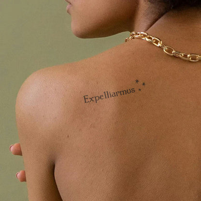 Harry Potter Expelliarmus Tattoo