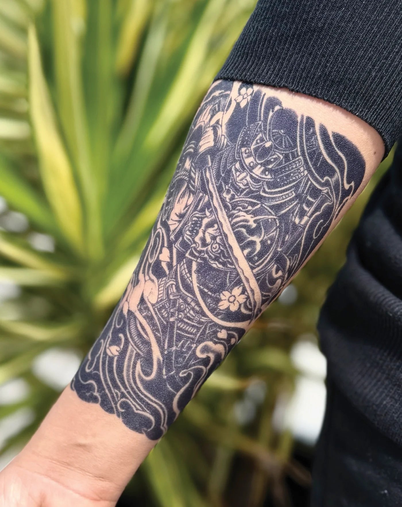 Samurai Warrior - (Temporary tattoo)