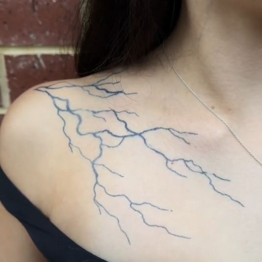 Lightning - (Temporary Tattoo)