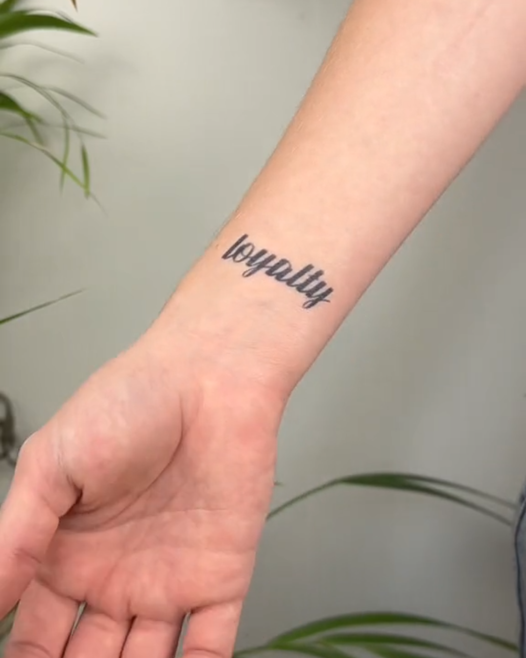 Loyalty Tag (Temporary tattoo)