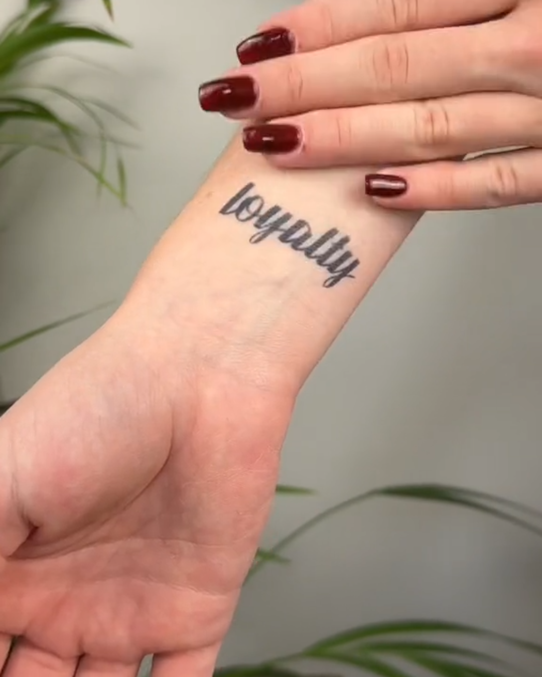 Loyalty Tag (Temporary tattoo)