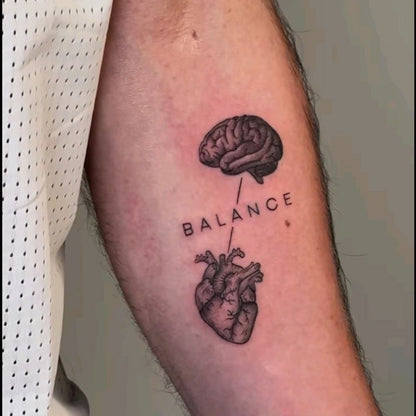 BALANCE (Temporary Tattoo)